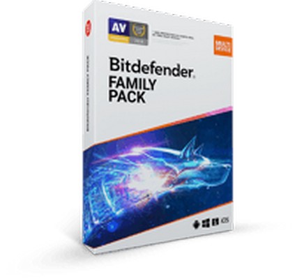 Bitdefender Family Pack – 15 Devices/2 Years THE SECURITY SUITE FOR THE ENTIRE FAMILY*