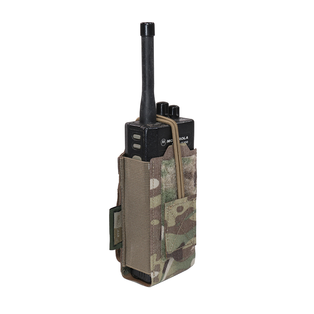 Warrior Assault System – ADJUSTABLE RADIO POUCH – MULTICAM
