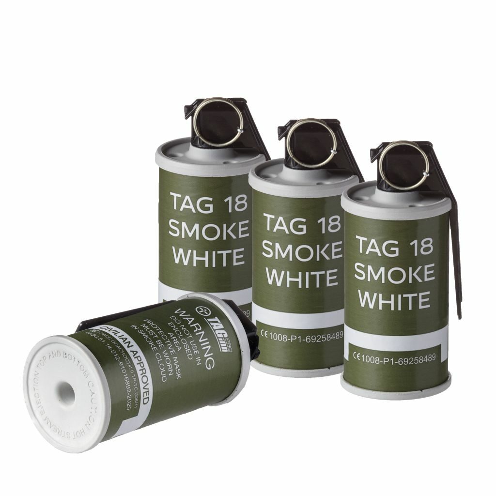 TAGinn PRO – TAG-18 SMOKE GRANADE – FOR EUROPEAN MARKET ONLY!! – NO SWITZERLAND!!
