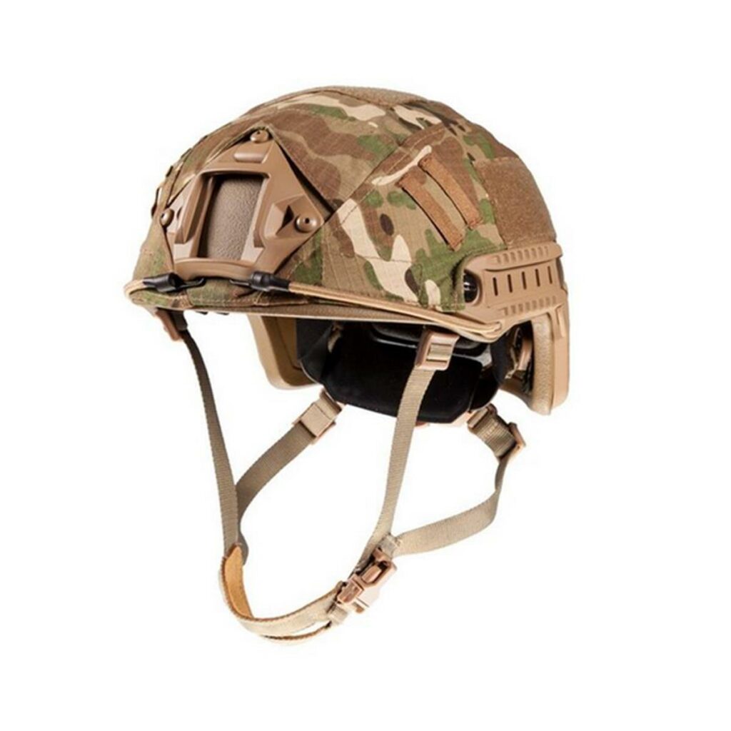 BEST PROTECTION – Complete set combat helmet mission helmet FAST Level IIIA high cut WITH helmet cover